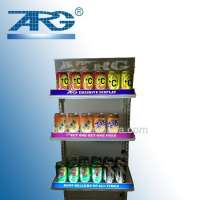 supermarket convenient shop Pharmacy floor stand display Patented design LED shelf advertising light